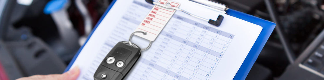 Plastic Car Key Tags For Dealership