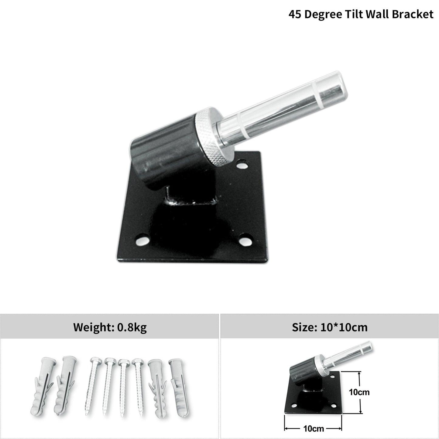 45 Degree Tilt Wall Bracket