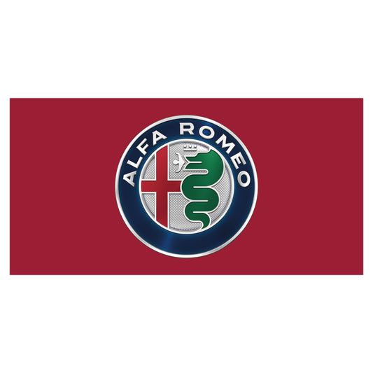 Alfa Romeo Car Dealer Banner Horizontal Flag
