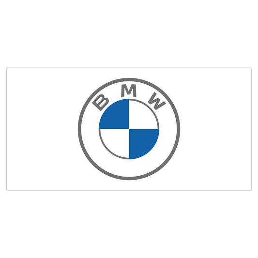 BMW Car Dealer Banner Horizontal Flag