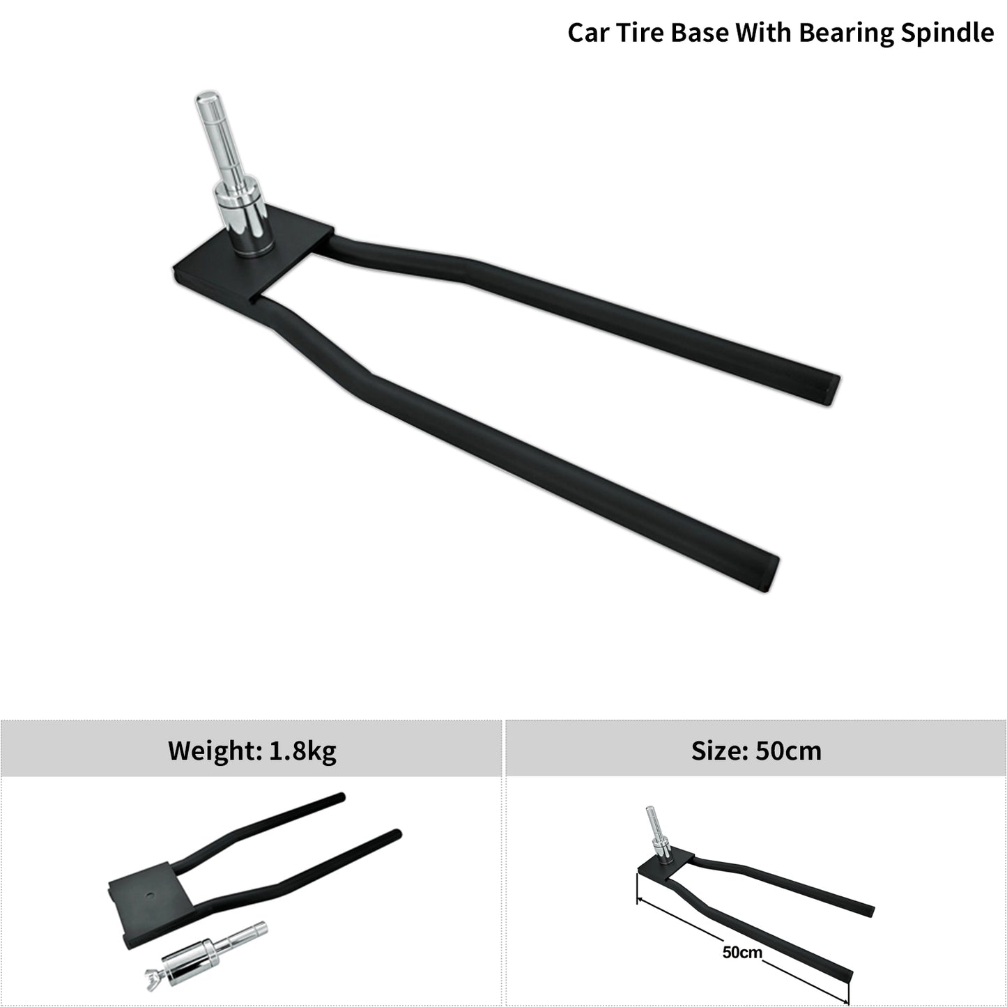 Car Tire Base With Bearing Spindle