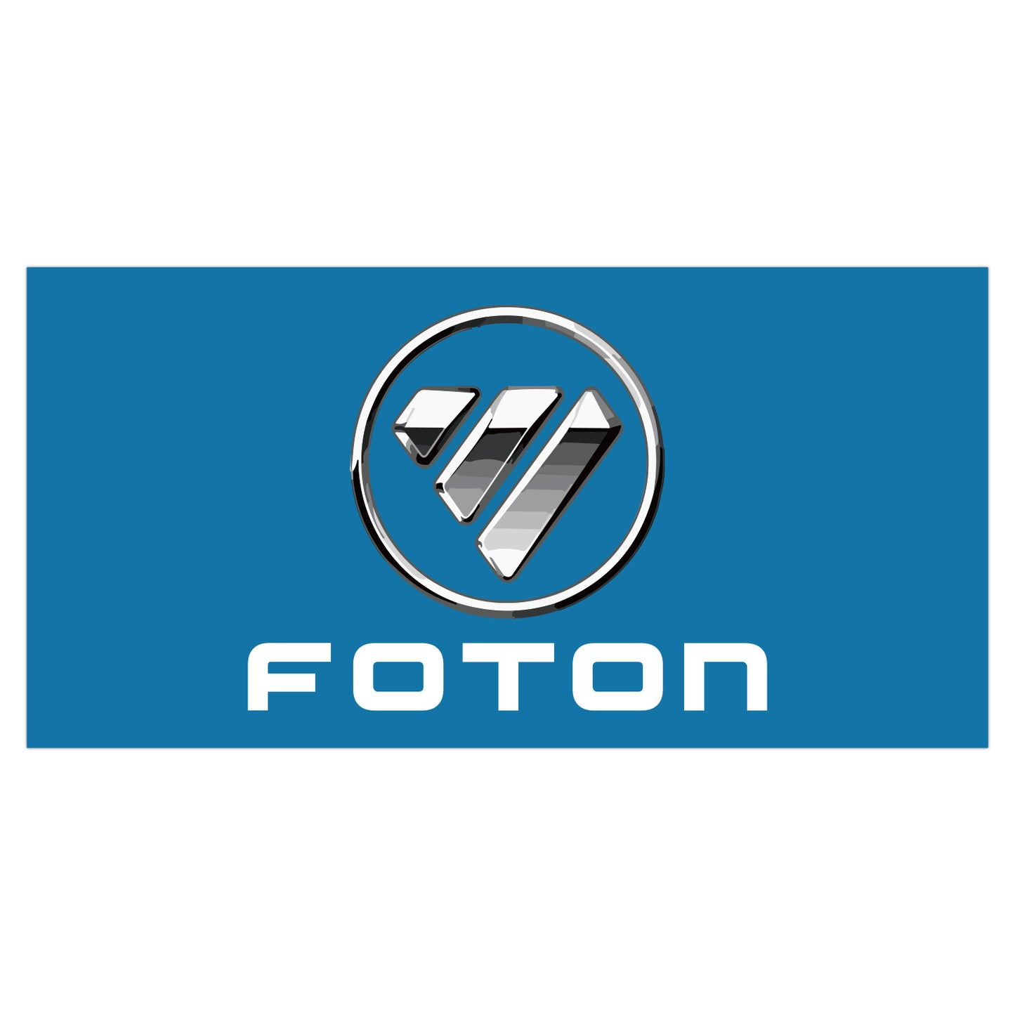 Foton Car Dealer Banner Horizontal Flag