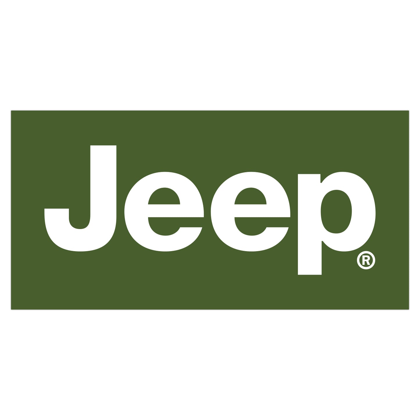 Jeep Car Dealer Banner Horizontal Flag