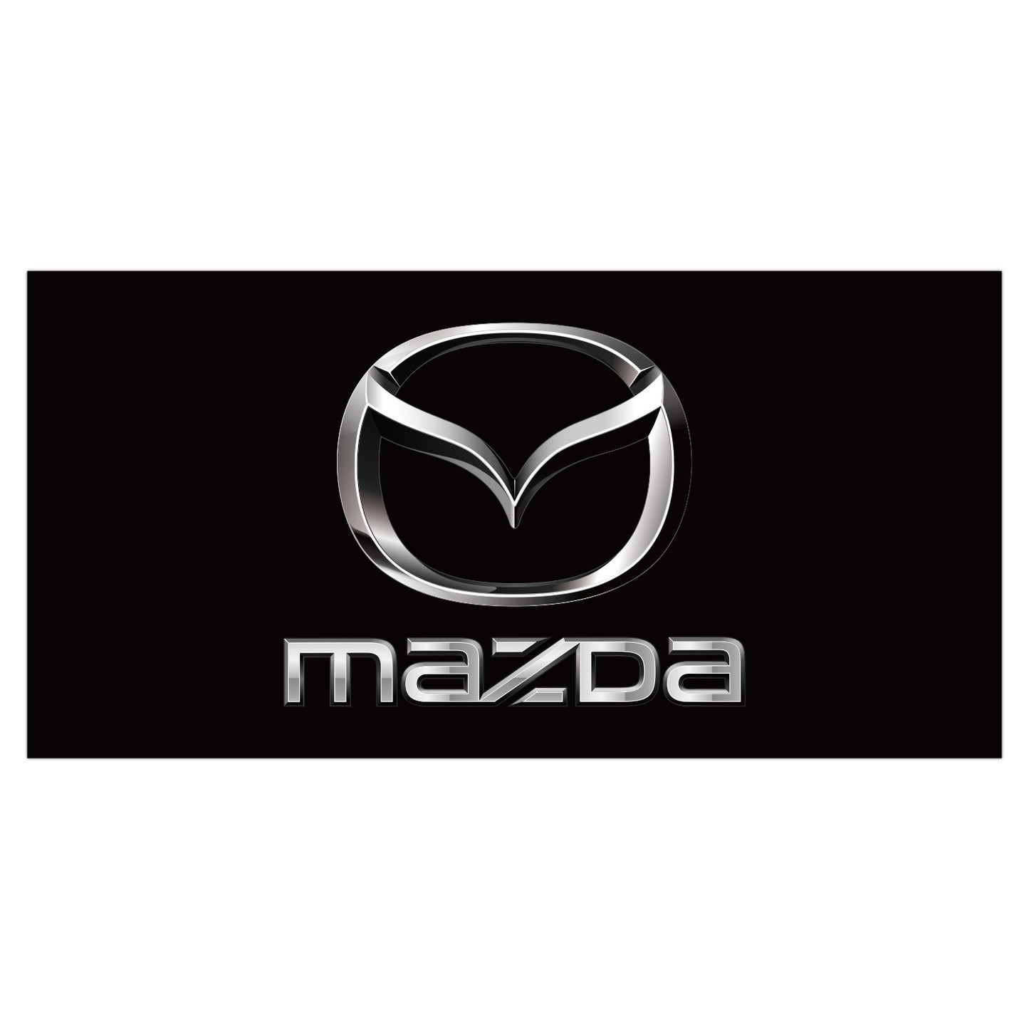 Mazda Car Dealer Banner Horizontal Flag