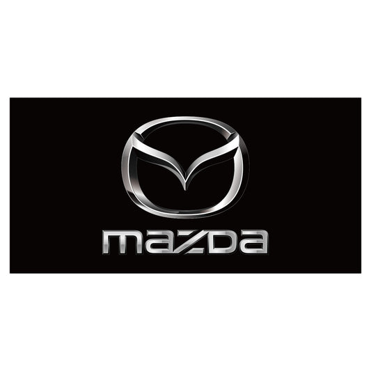 Mazda Car Dealer Banner Horizontal Flag