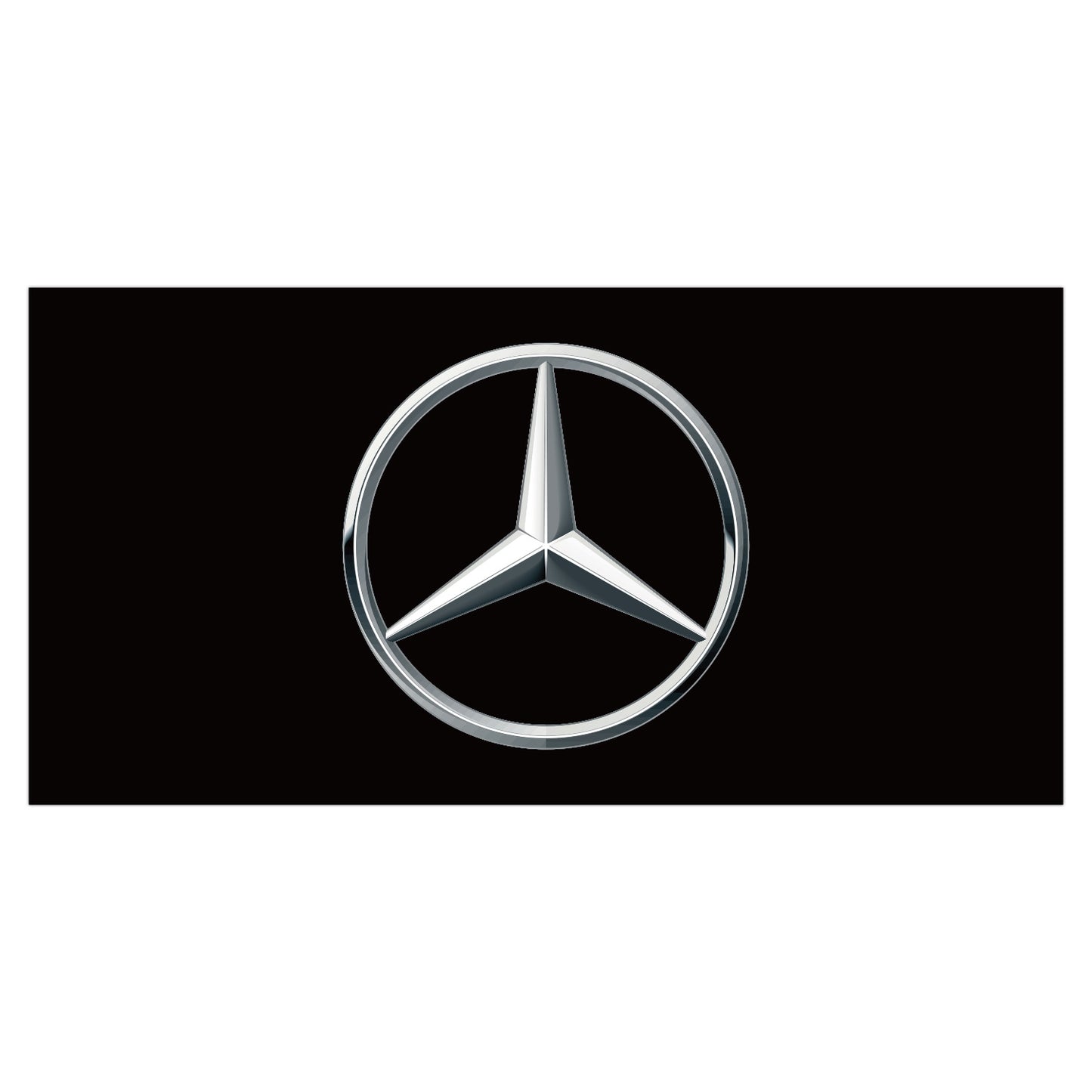 Mercedes Benz Car Dealer Banner Horizontal Flag