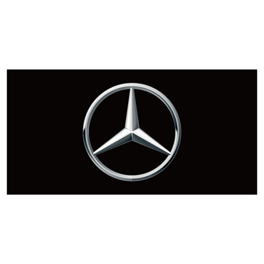 Mercedes Benz Car Dealer Banner Horizontal Flag