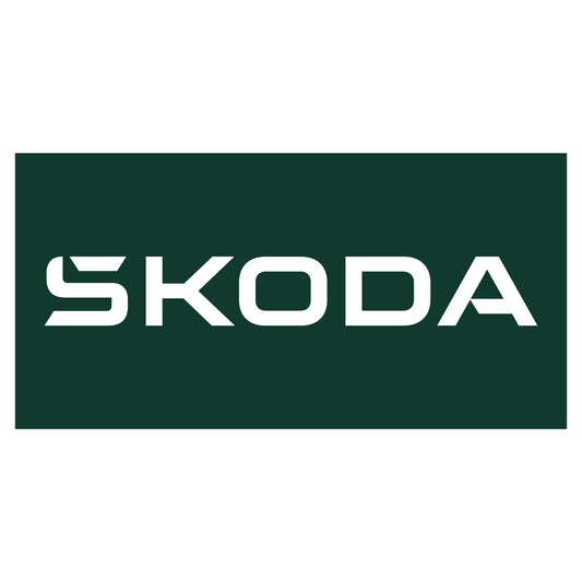 Skoda Car Dealer Banner Horizontal Flag