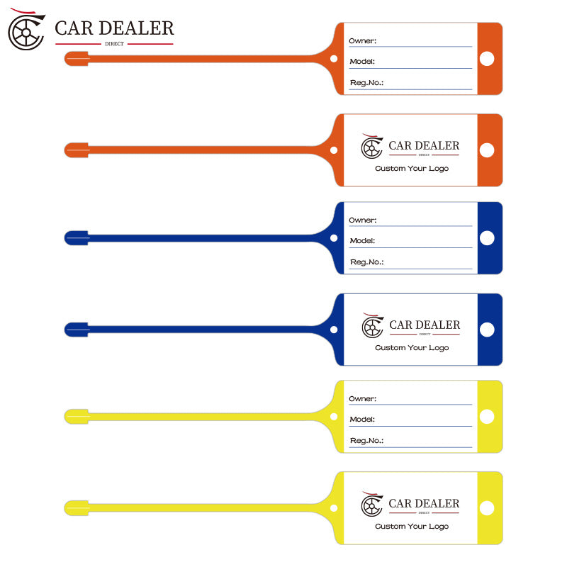 Universal Car Key Label Tags
