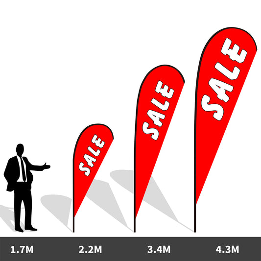 Custom Tear Drop Flag