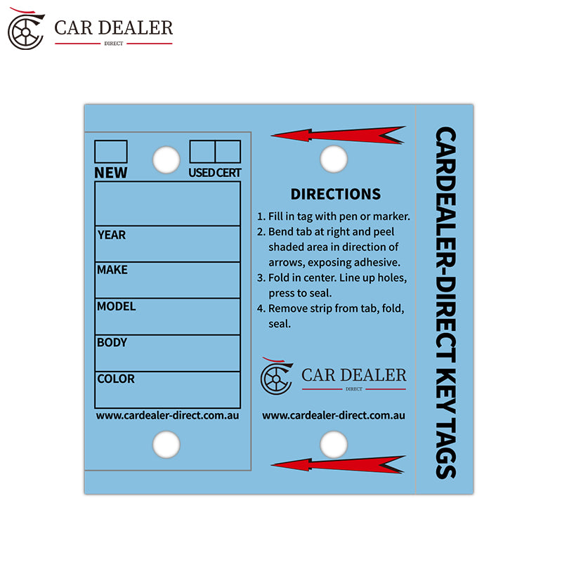Workshop Car Key Tags