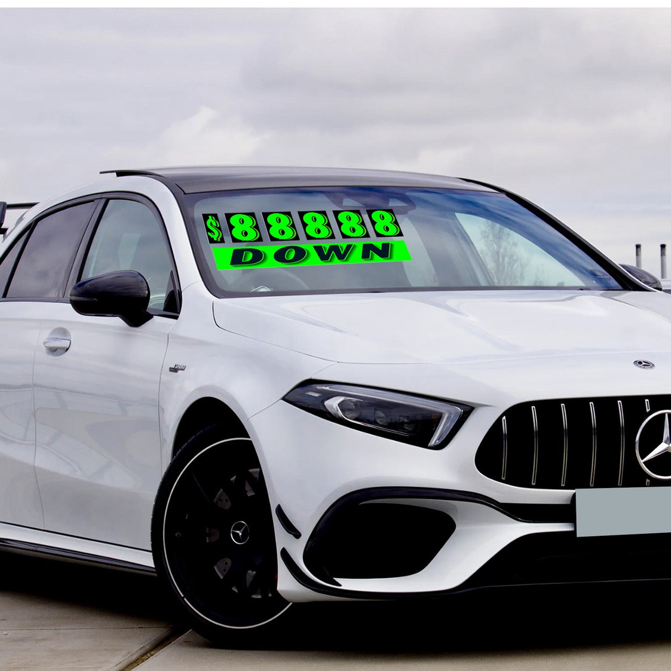 Car Pricing Stickers
