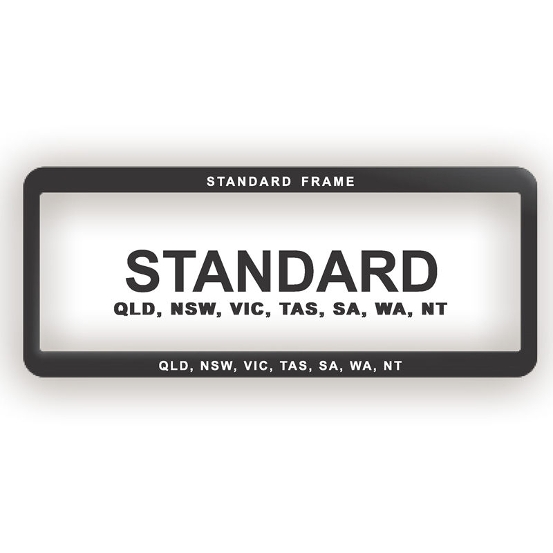 Australia Number Plate Frames