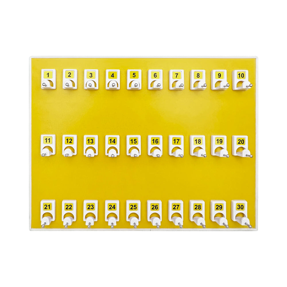 30 Pet-themed Hooks Wooden Car Key Hook Board