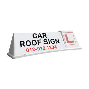 Car Roof Advertising Sign High Visibility Magnetic Cones Car Top Hat