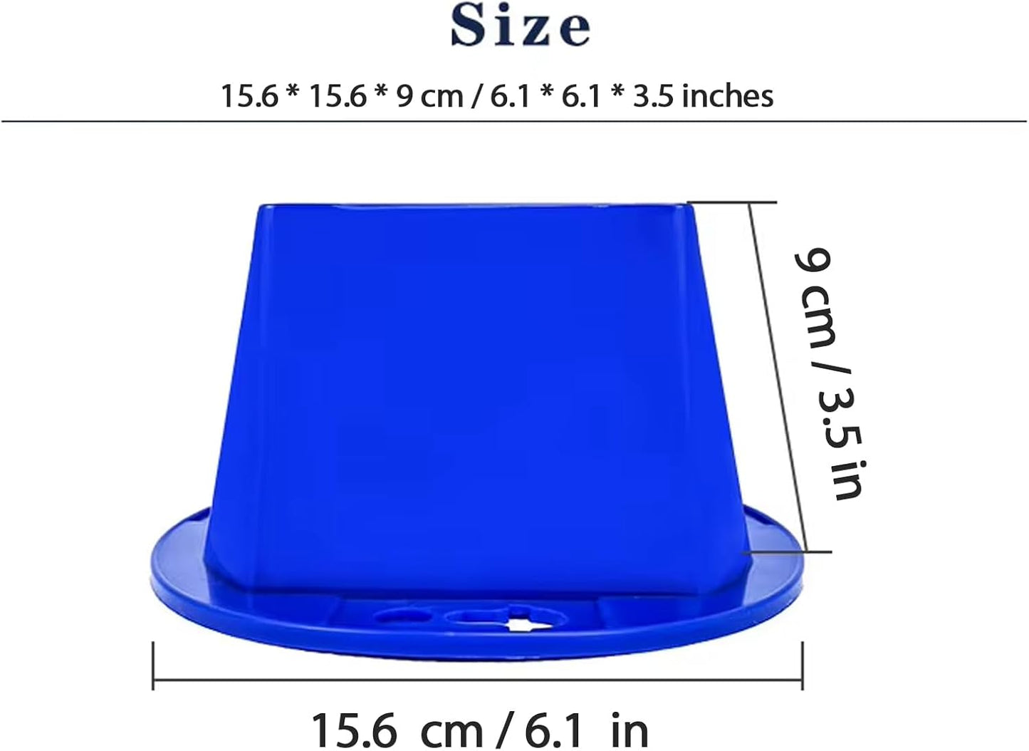 Magnetic Roof Toppers, Suction Cup Car Top Hats, Set of 10 with Dry Erase Panels, Double Adsorption Dual Use Magnetic Car Top Hats