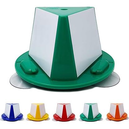 Magnetic Roof Toppers, Magnetic Car Top Hats, Set of 10 with Dry Erase Panels