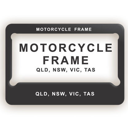 Australia Number Plate Frames
