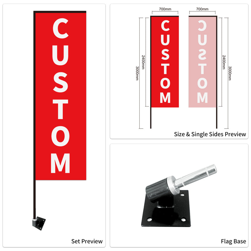 Car Dealership Used Car Advertising Flag