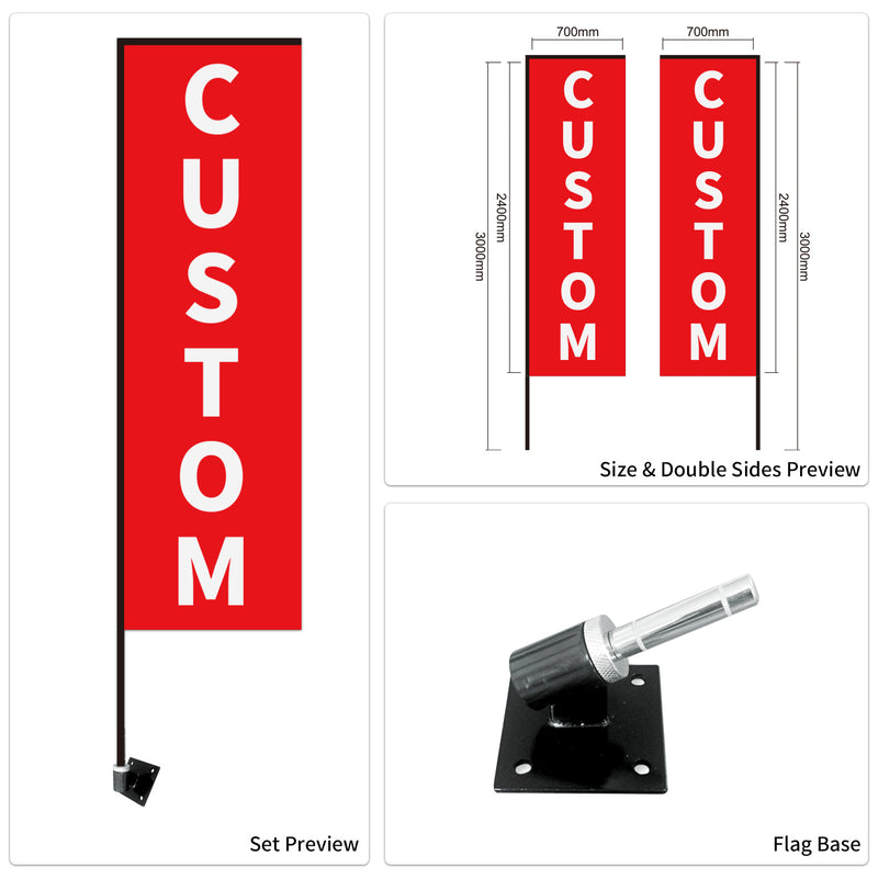 Car Dealership Used Car Advertising Flag