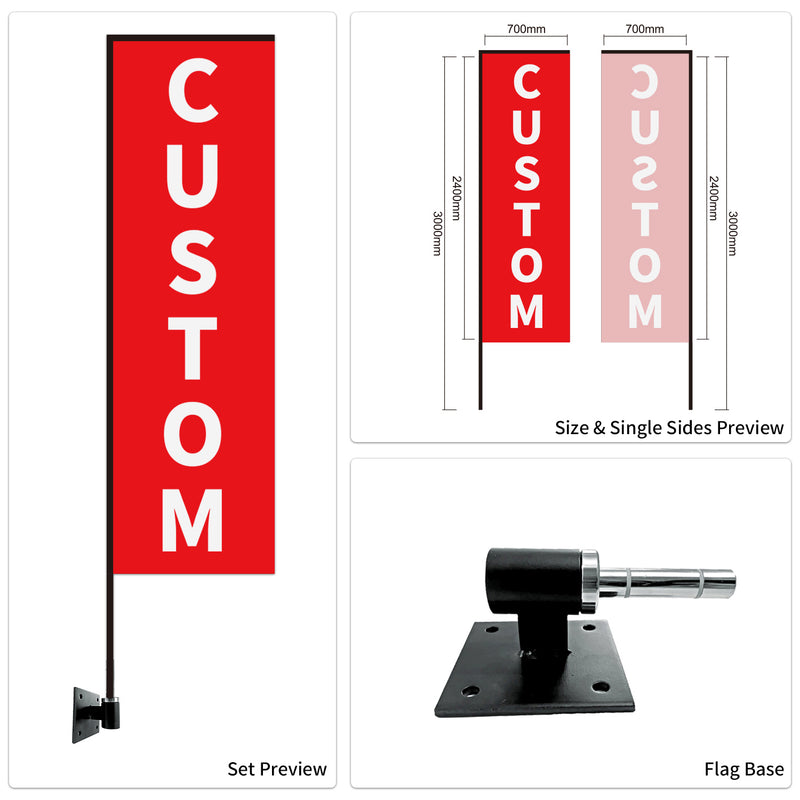 Car Dealership Used Car Advertising Flag