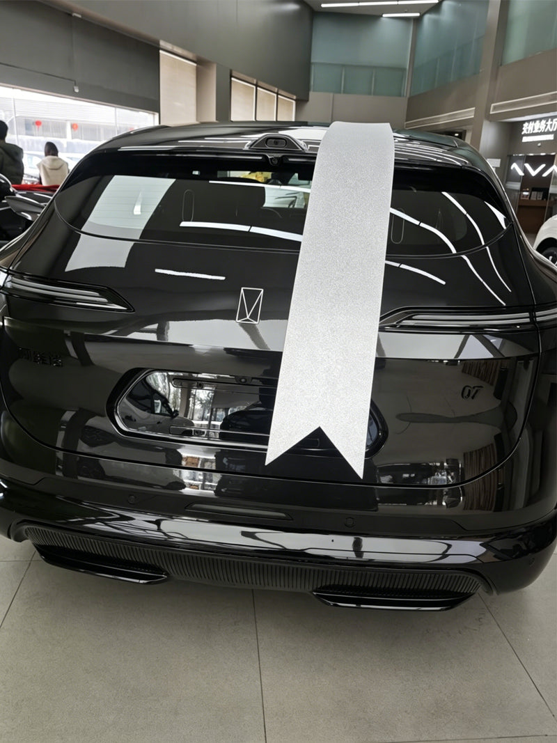 Gold & Silver Car Delivery Bow Ribbons for Showrooms