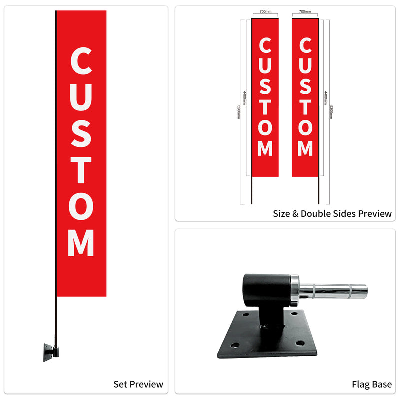 Car Dealership Used Car Advertising Flag