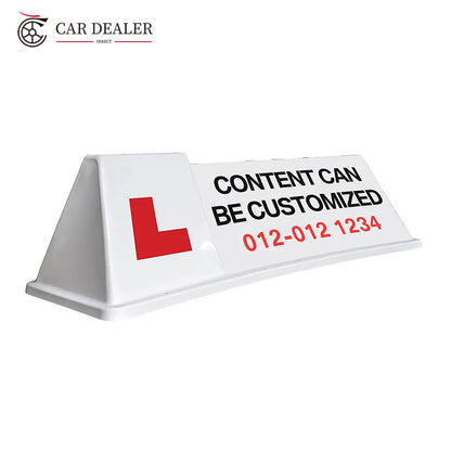 L72 Car Roof Advertising Sign High Visibility Magnetic Cones Car Top Hat
