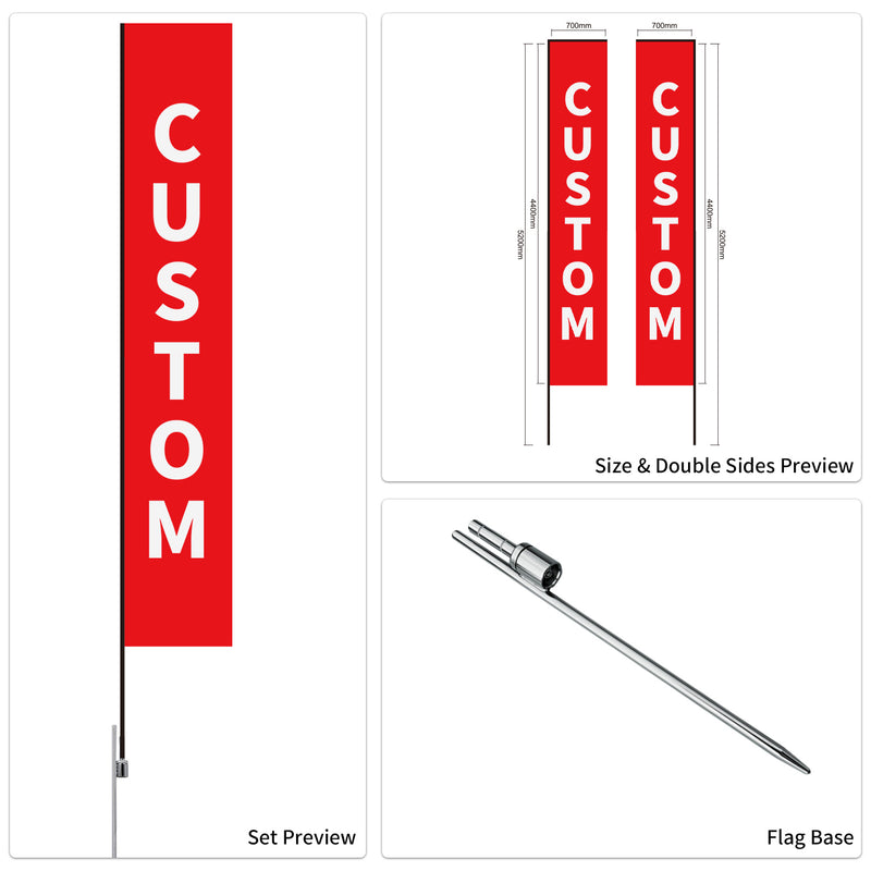 Car Dealership Used Car Advertising Flag
