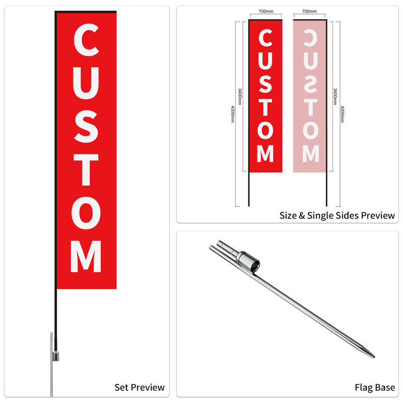 Car Dealership Used Car Advertising Flag