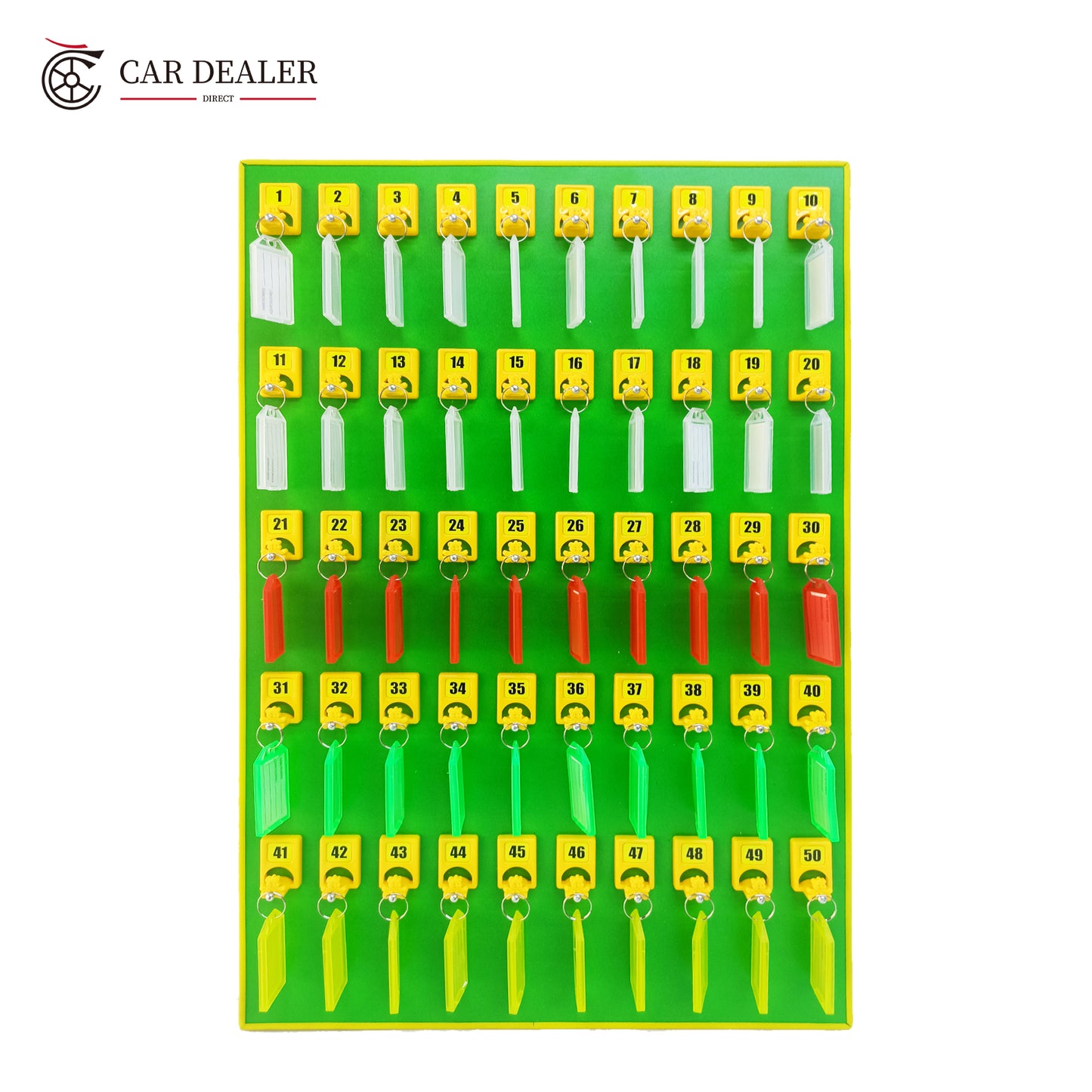 50 Pet-themed Hooks Wooden Car Key Hook Board