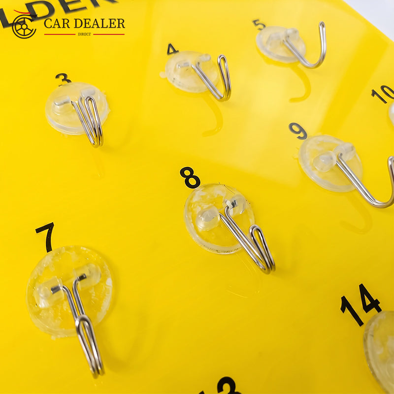 25 Hook PC Key Holder Board for Dealerships & Facilities