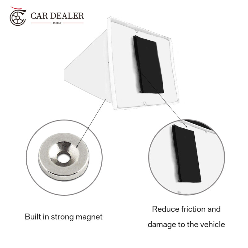 L295 Car Roof Advertising Sign High Visibility Magnetic Cones Car Top Hat