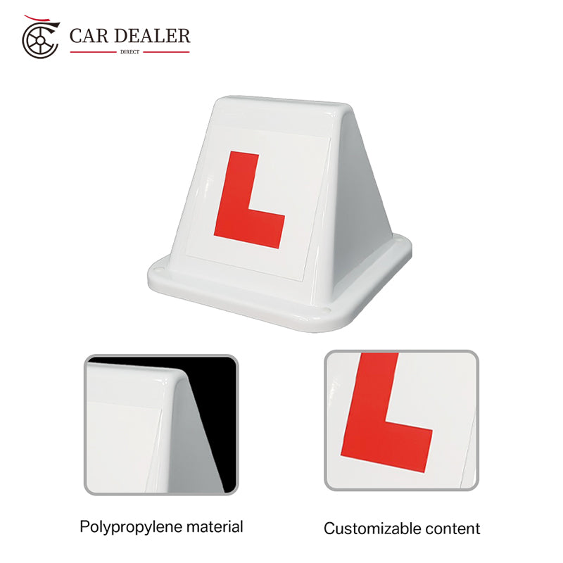 L295 Car Roof Advertising Sign High Visibility Magnetic Cones Car Top Hat