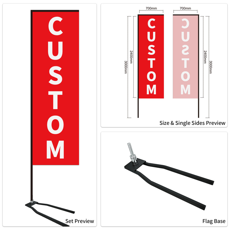 Car Dealership Used Car Advertising Flag