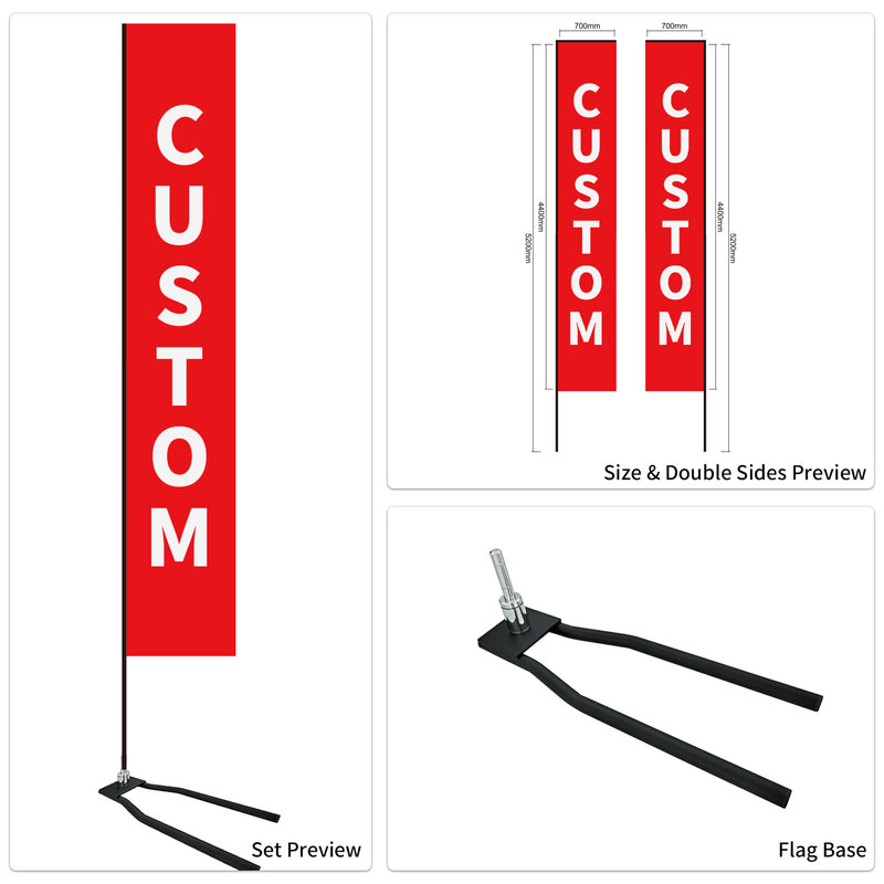 Car Dealership Used Car Advertising Flag