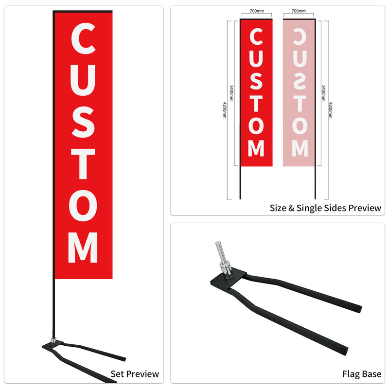 Car Dealership Used Car Advertising Flag