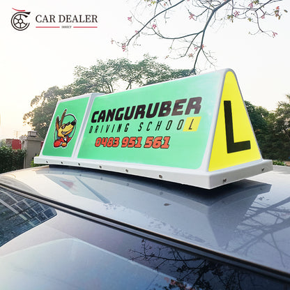 L72 Car Roof Advertising Sign High Visibility Magnetic Cones Car Top Hat