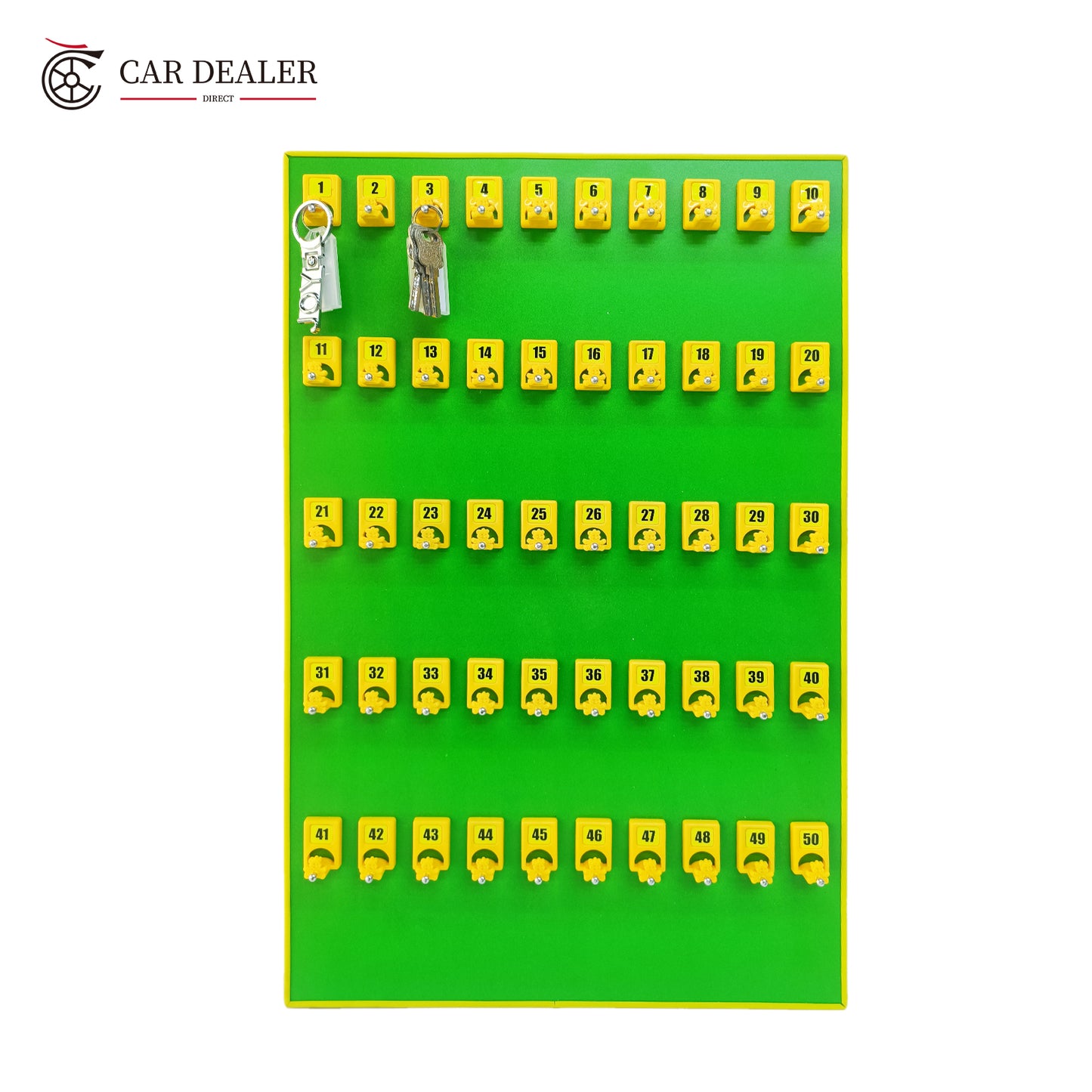 50 Pet-themed Hooks Wooden Car Key Hook Board