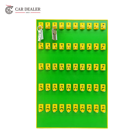 50 Pet-themed Hooks Wooden Car Key Hook Board