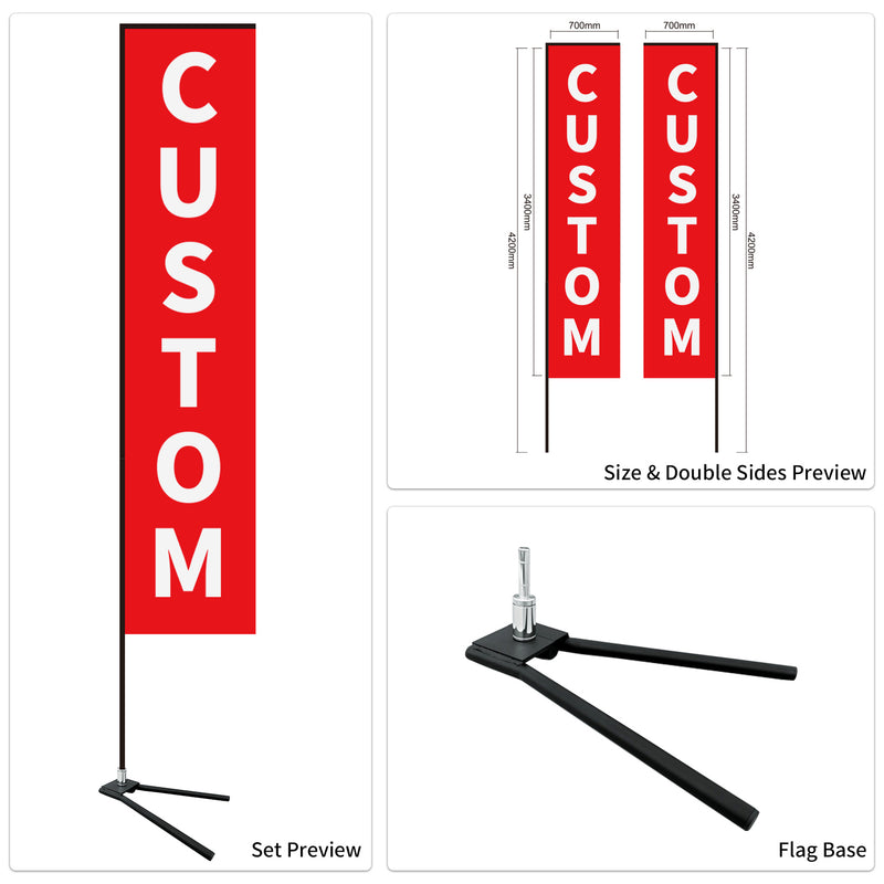 Car Dealership Used Car Advertising Flag