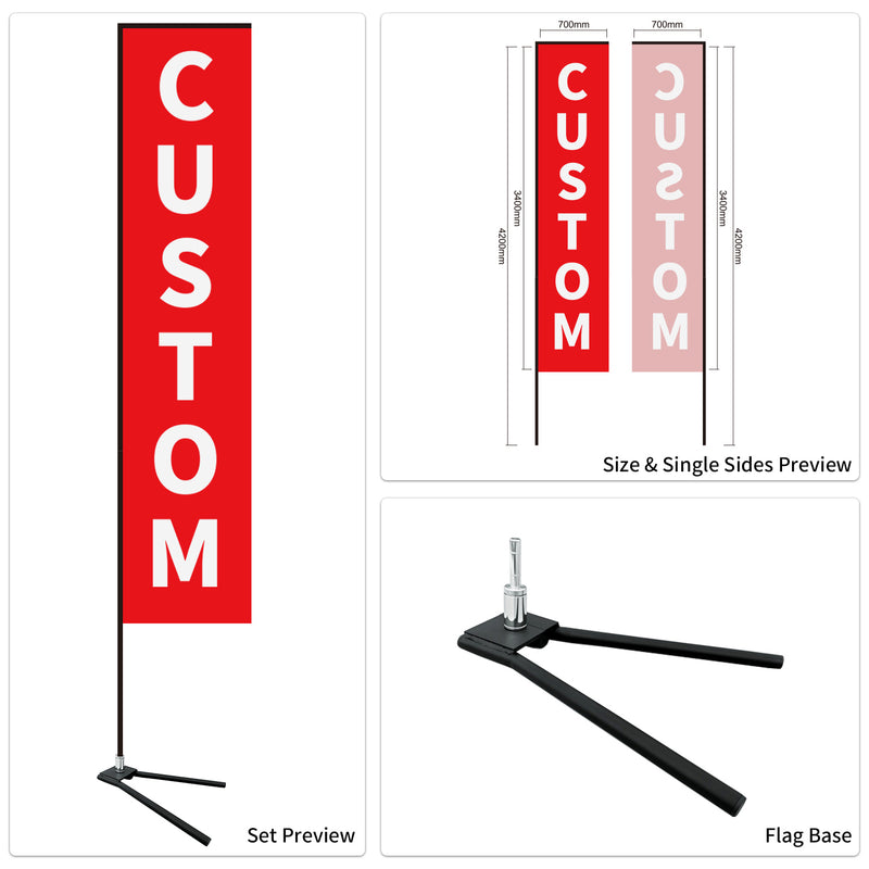 Car Dealership Used Car Advertising Flag