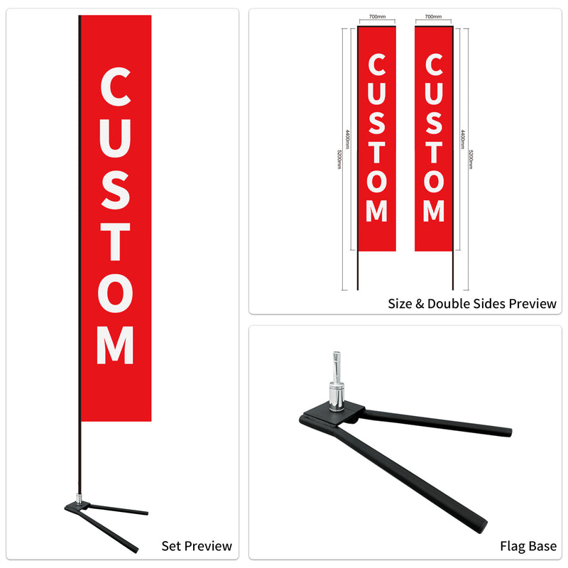Car Dealership Used Car Advertising Flag