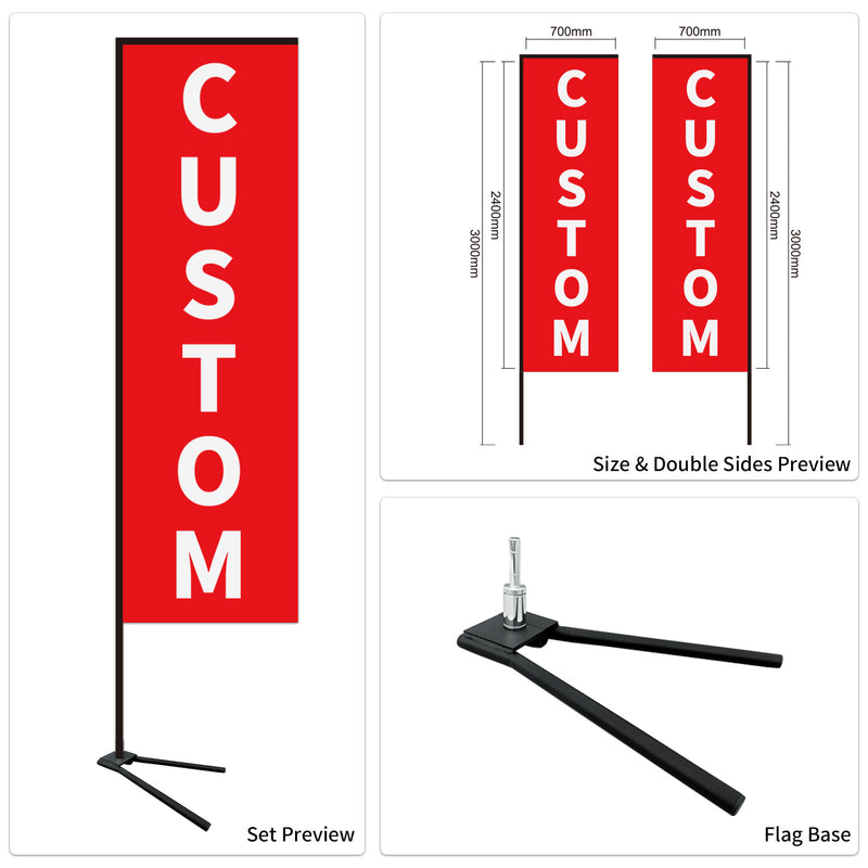 Car Dealership Used Car Advertising Flag
