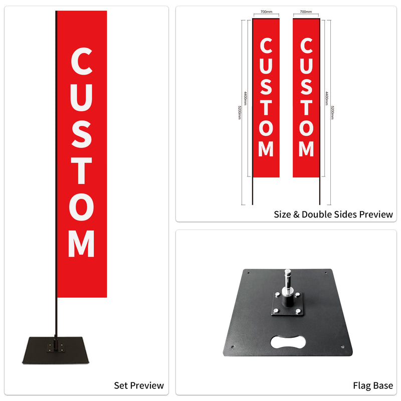 Car Dealership Used Car Advertising Flag