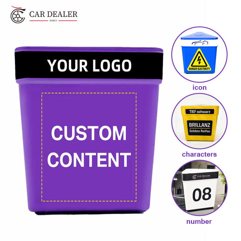 Custom Magnetic Car Topper Signs With Suckers - 10 Pack