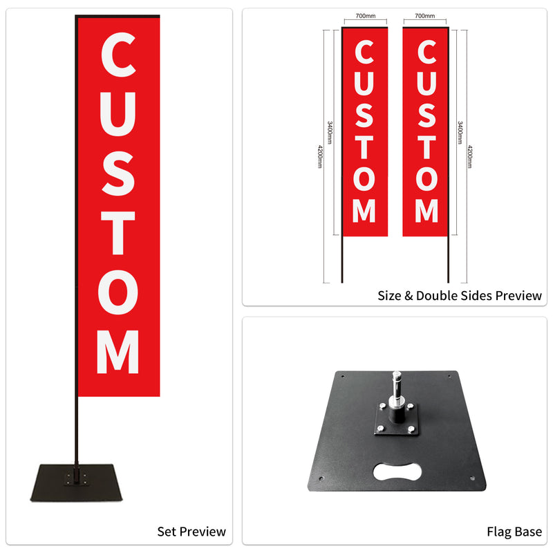 Car Dealership Used Car Advertising Flag