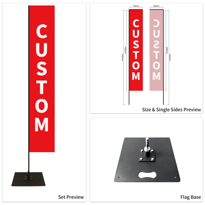 Car Dealership Used Car Advertising Flag