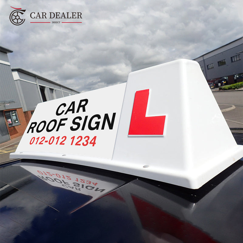 L72 Car Roof Advertising Sign High Visibility Magnetic Cones Car Top Hat