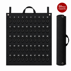 50 Hooks Rollable Key Cases
